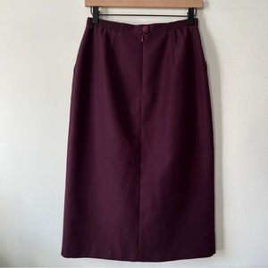 Tan Jay vintage purple skirt size 8